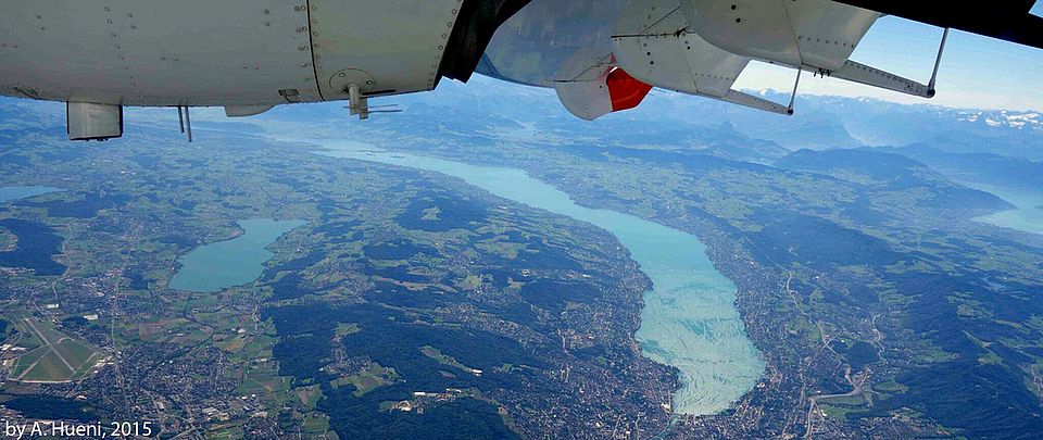 Lakes from Aircraft