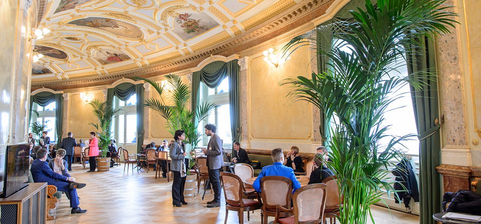 Wandelhalle © Parlamentsdienste 3003 Bern